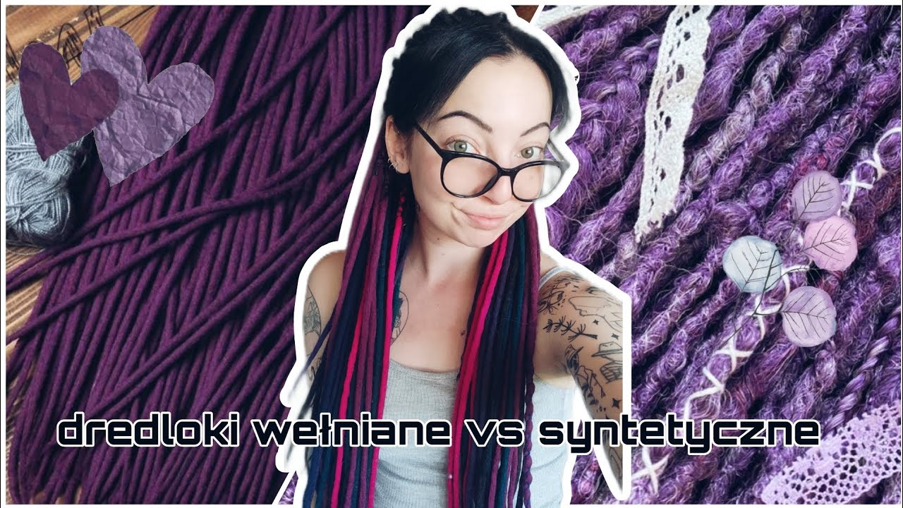 dredy syntetyczne vs wełniane | które są lepsze | dredloki |