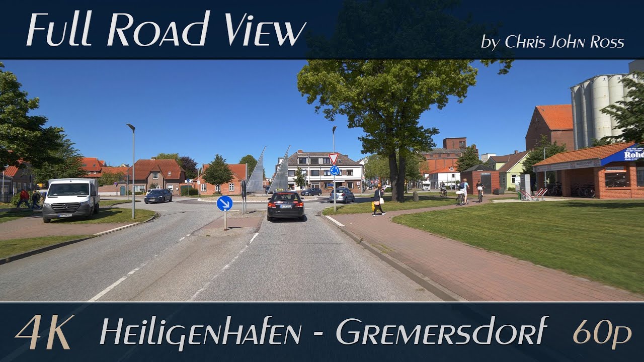 Heiligenhafen - Gremersdorf, Kreis Ostholstein, Schleswig-Holstein, Germany - 4K (2160p/60p) UHD