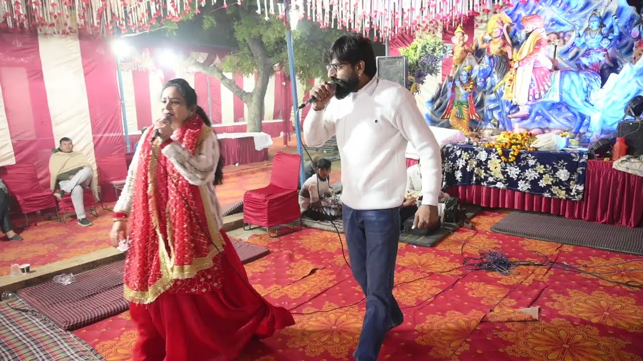 बाबा मोहन राम भजन पाली पल्ला जागरण|| पवन भगत जी बड़ौली धाम🚩||हरिन्द्र नागर एंड पार्टी||