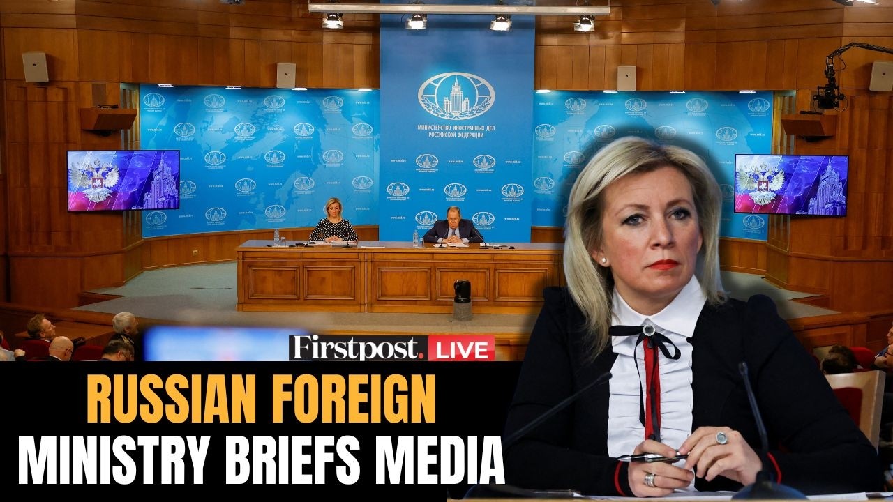 Russia MoFA LIVE: Russian Foreign Ministry Spokesperson Holds Weekly Press Briefing | N18G