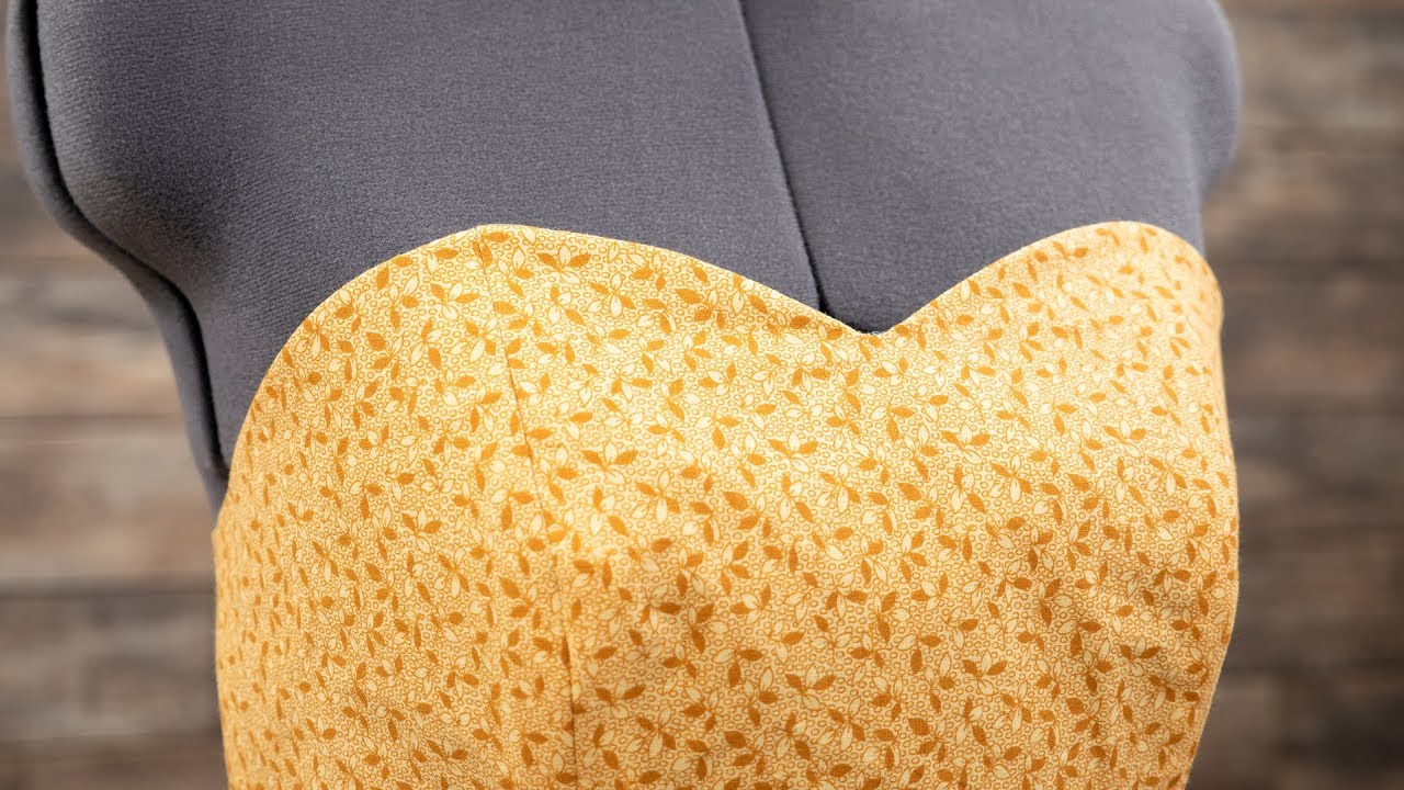 How to Sew a Strapless Sweetheart Bodice