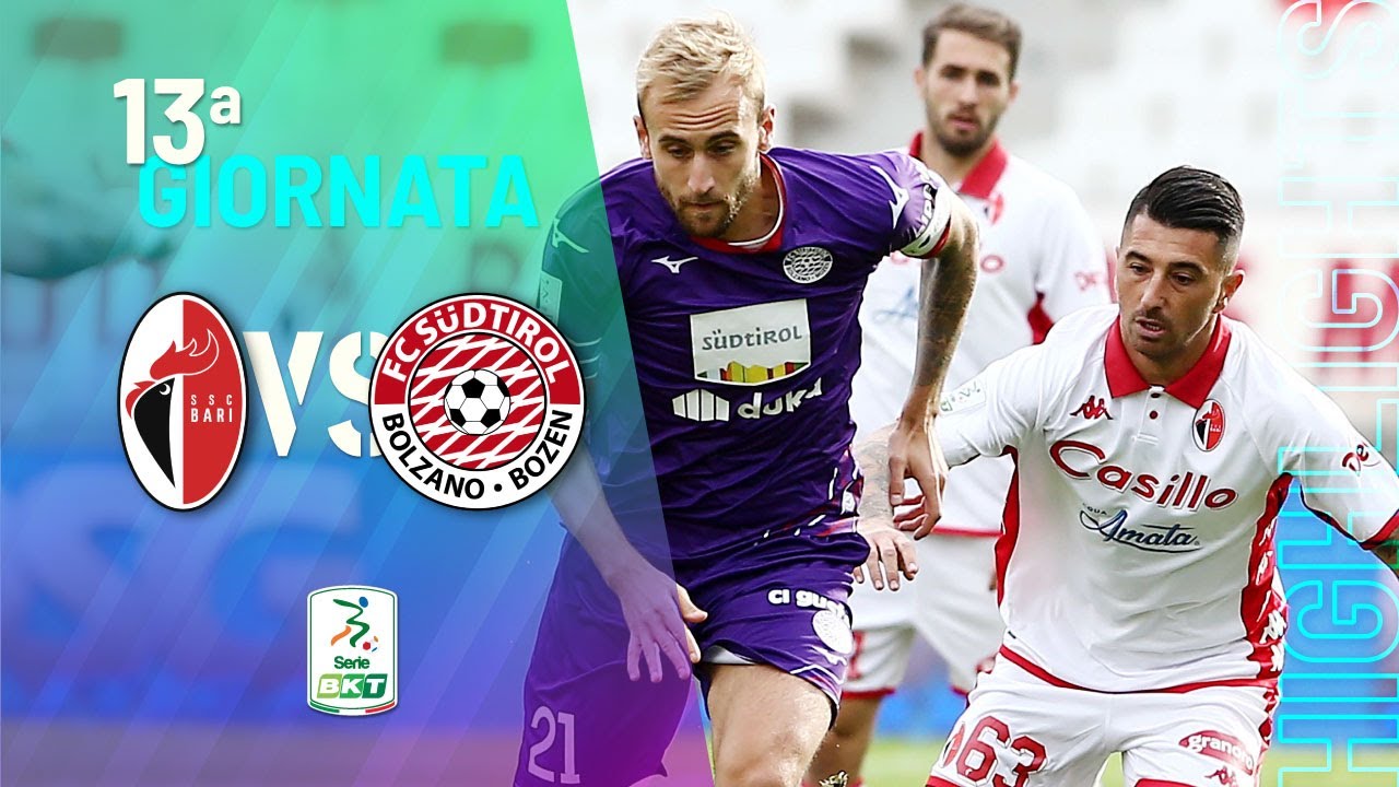 HIGHLIGHTS | Bari vs S&uuml;dtirol (2-2) - SERIE BKT