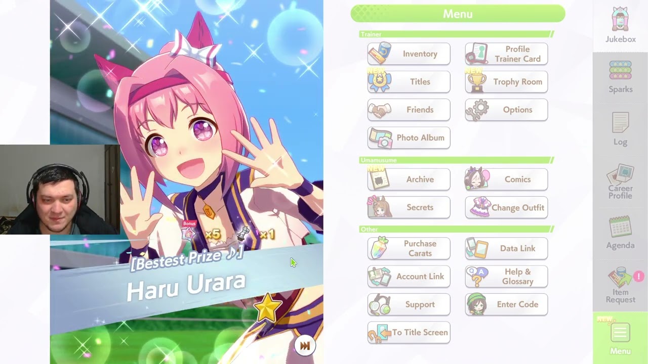 Третья крутка на фри саппа, в догонку. | Играем в Uma Musume.