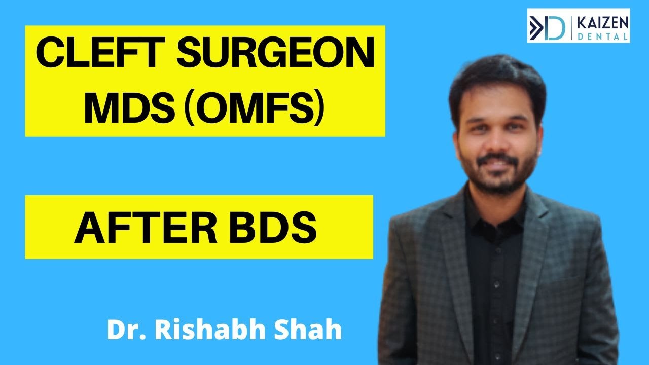 Cleft Surgeon After BDS / MDS