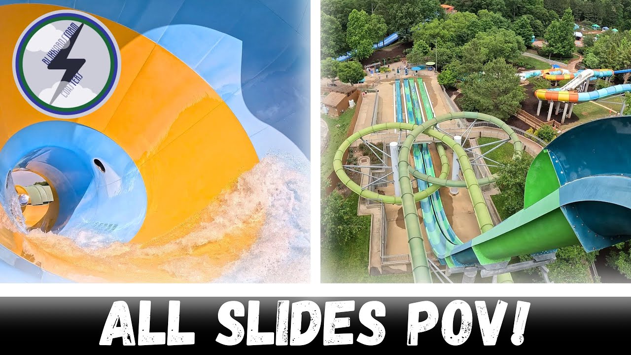 EVERY WATERSLIDE at WATER COUNTRY USA On-Ride POV!!! (2024)