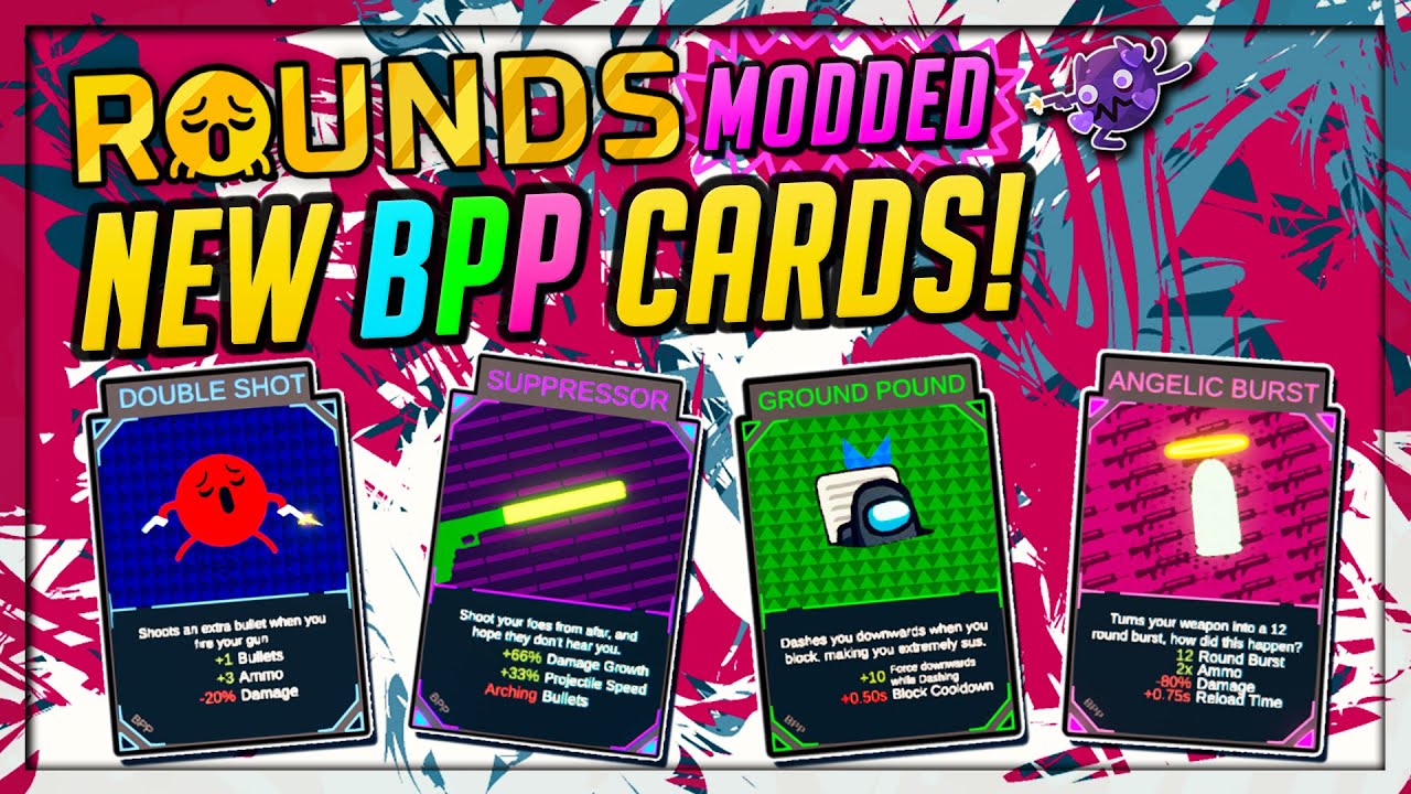 INSANE NEW Modded BPP Cards!!! | Modded ROUNDS