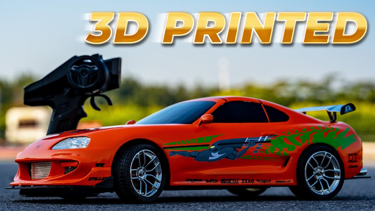 КАК ПОСТРОИТЬ TOYATA SUPRA С ПОМОЩЬЮ 3D-ПРИНТЕРА?  TOYATA SUPRA MK4 ИЗ ФИЛЬМА ФОРСАЖ.