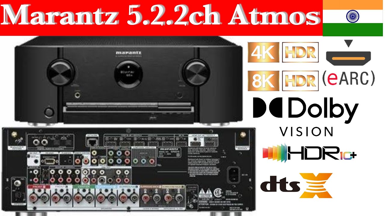 Marantz SR 5015 || best 7.2ch dolby atmos av receiver || best dolby atmos amplifier | 8k av receiver