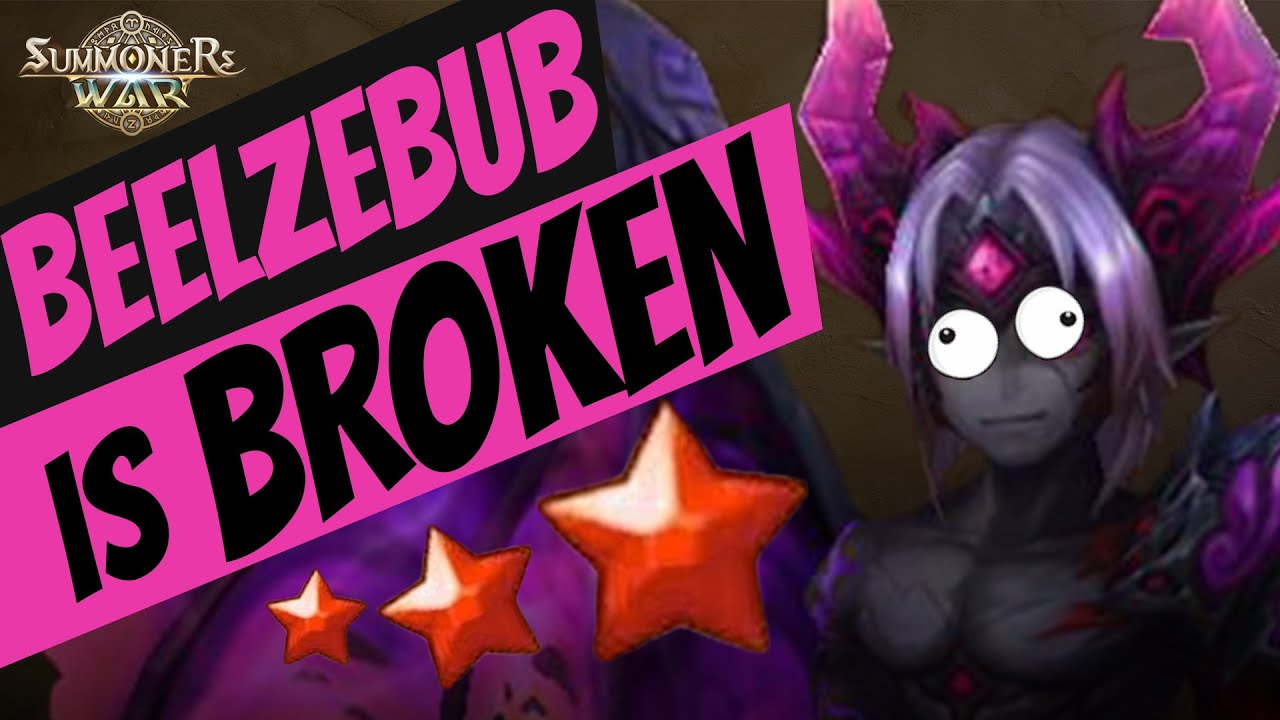 Beelzebub is BROKEN! LOOK at THIS! Summoners War RTA