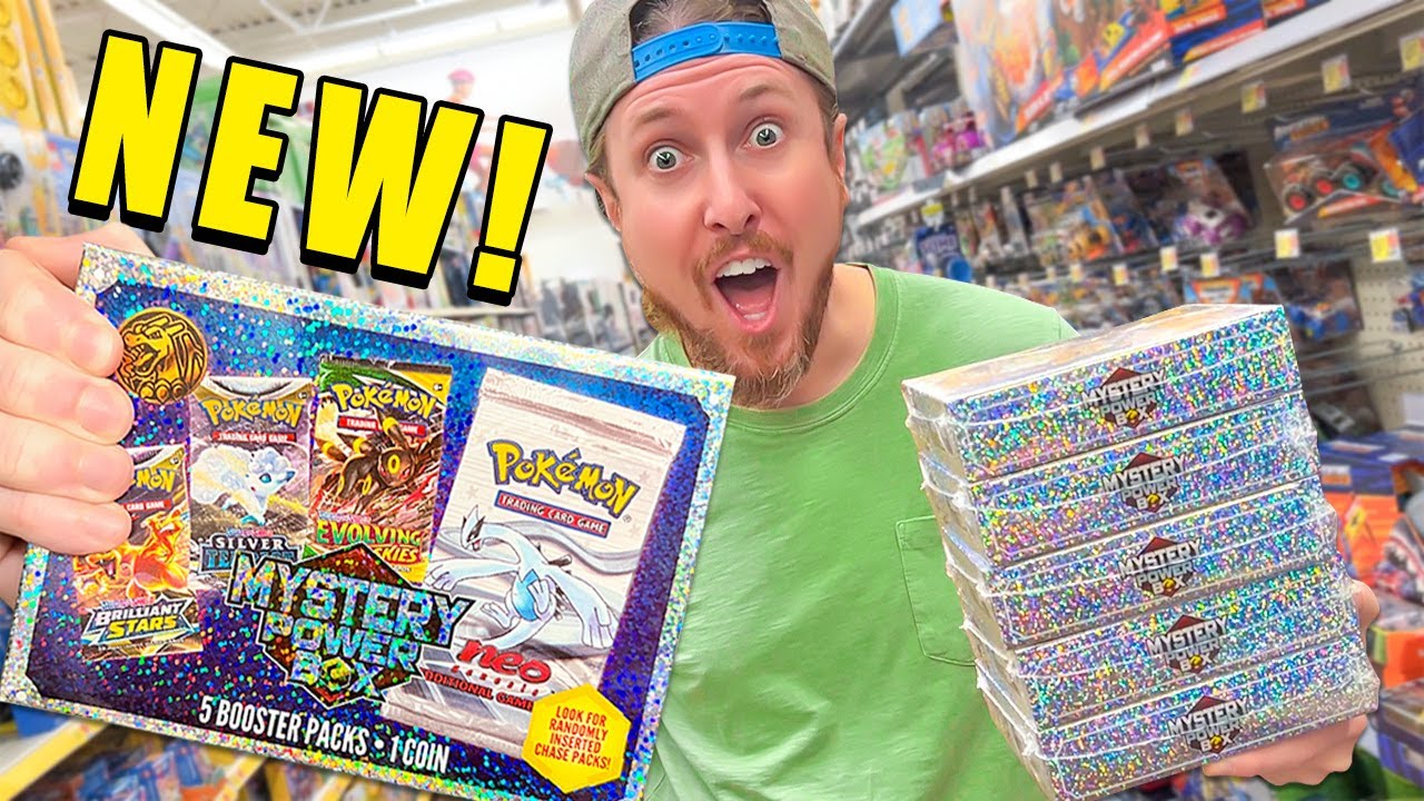 Watch BEFORE Buying a NEW Pokemon MYSTERY Box at Walmart! (card opening)
