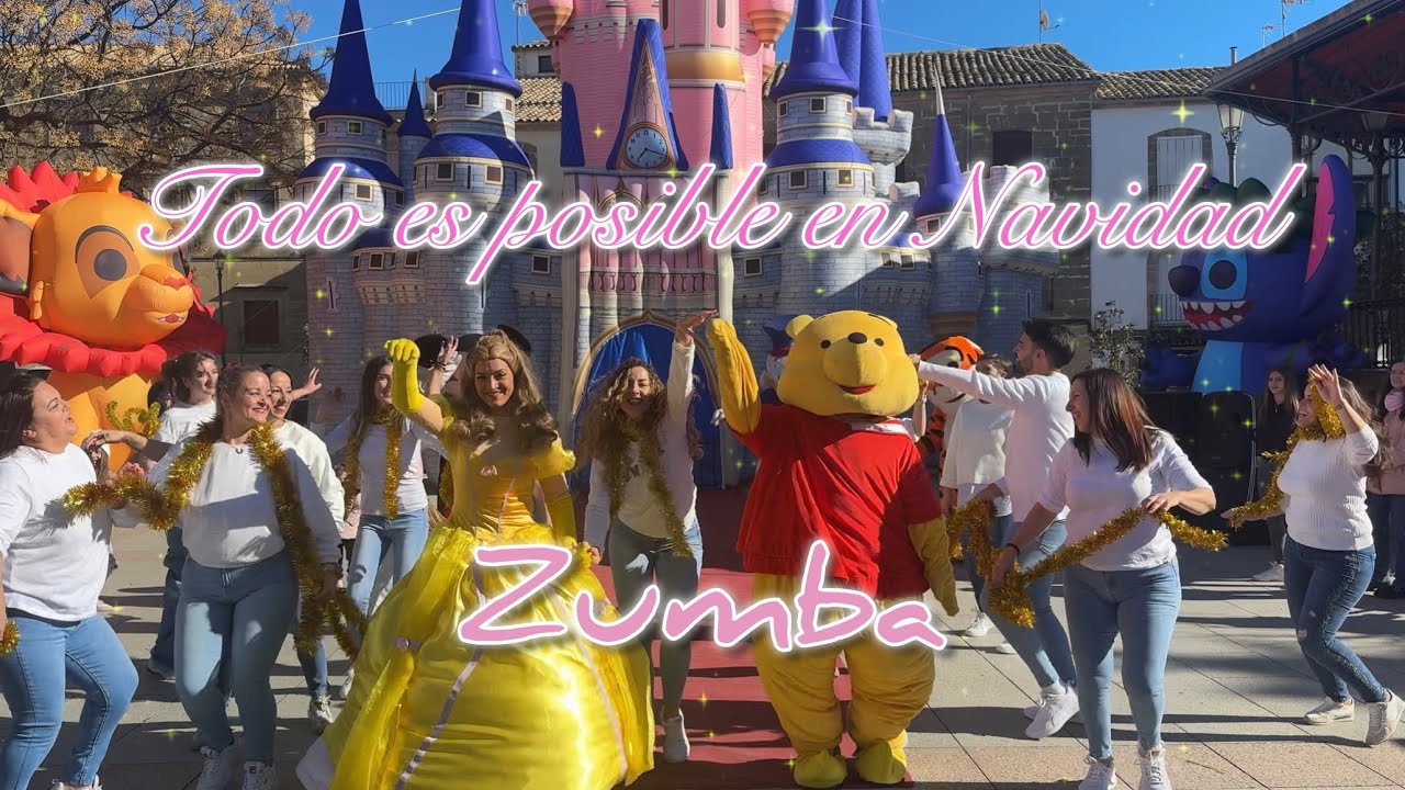 Todo es posible en Navidad David Bisbal - Zumba Coreografia Maria Carvajal #Baile #navidad #bisbal 