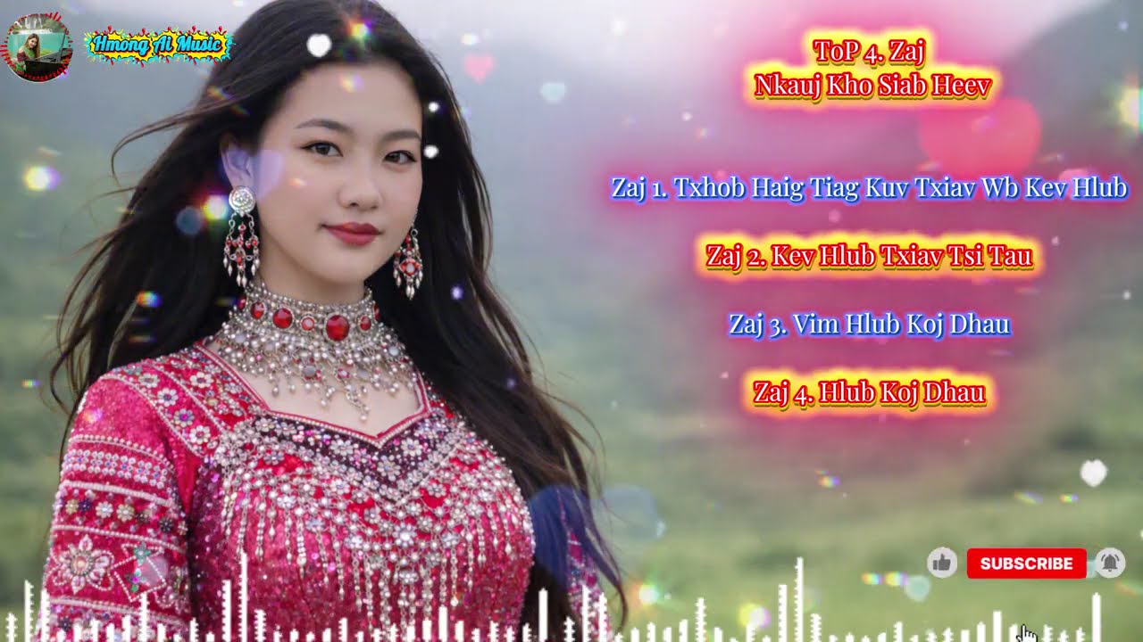 Top 4 Zaj Suab Nkauj Kho Siab Tshaj ll Hmong Ai Music#NkaujHmoobKhoSiab#HmongAiMusic#ZajNkaujKhoSiab