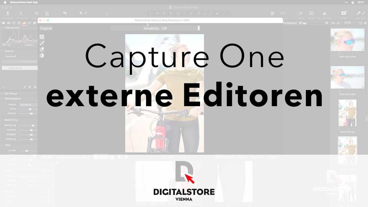 Capture One: Wie kann ich mit externen Editoren arbeiten?