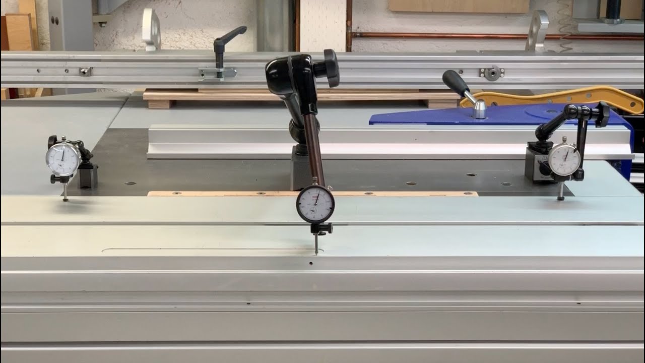 Sliding Table Alignment for Felder Equipment