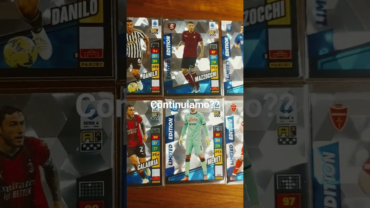 Adrenalyn limited edition #calciatori #seriea #adrenalynxl #panini #calcio #campionato #carte