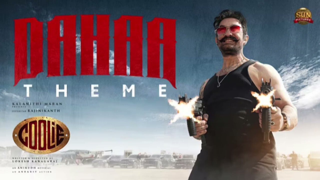 Dahaa Theme | Coolie | Superstar Rajinikanth | Amir Khan | Lokesh | Anirudh | Sun Pictures
