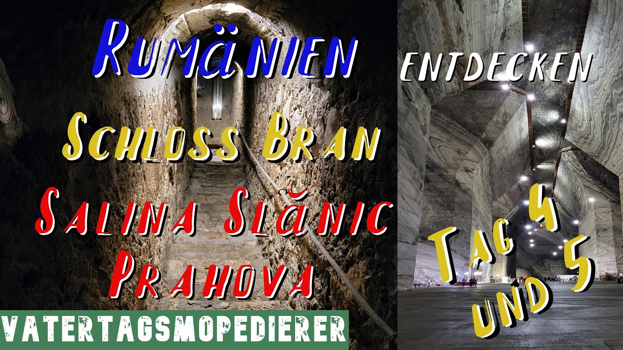 Rumänien - Schloss Bran + Salina Slănic - Tag VIER und FÜNF der geführten Motorrad-Tour