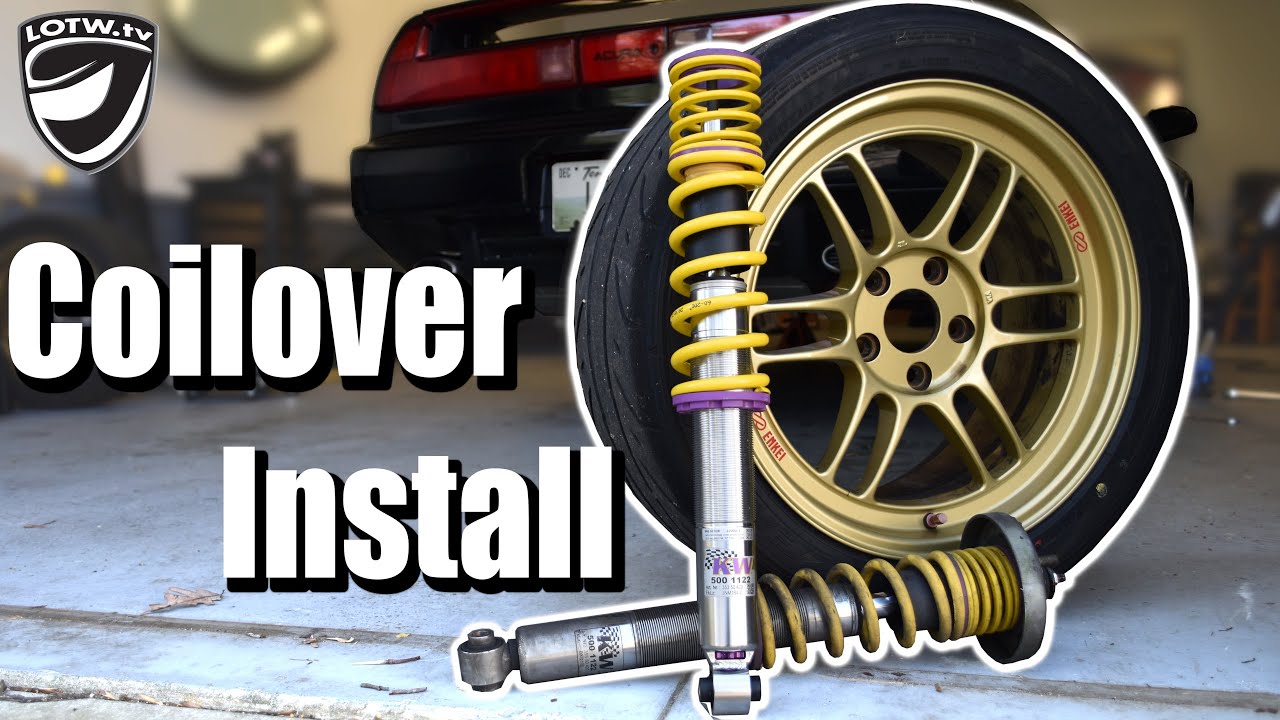Coilover Install - NSX KW Variant 3