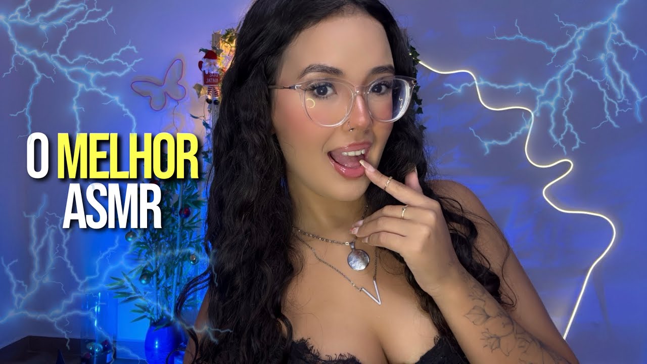 o ASMR MAIS GOSTOSO PARA VOCÊ DORMIR IMEDIATAMENTE 😵 | cafuné, pincel e mouth sounds 