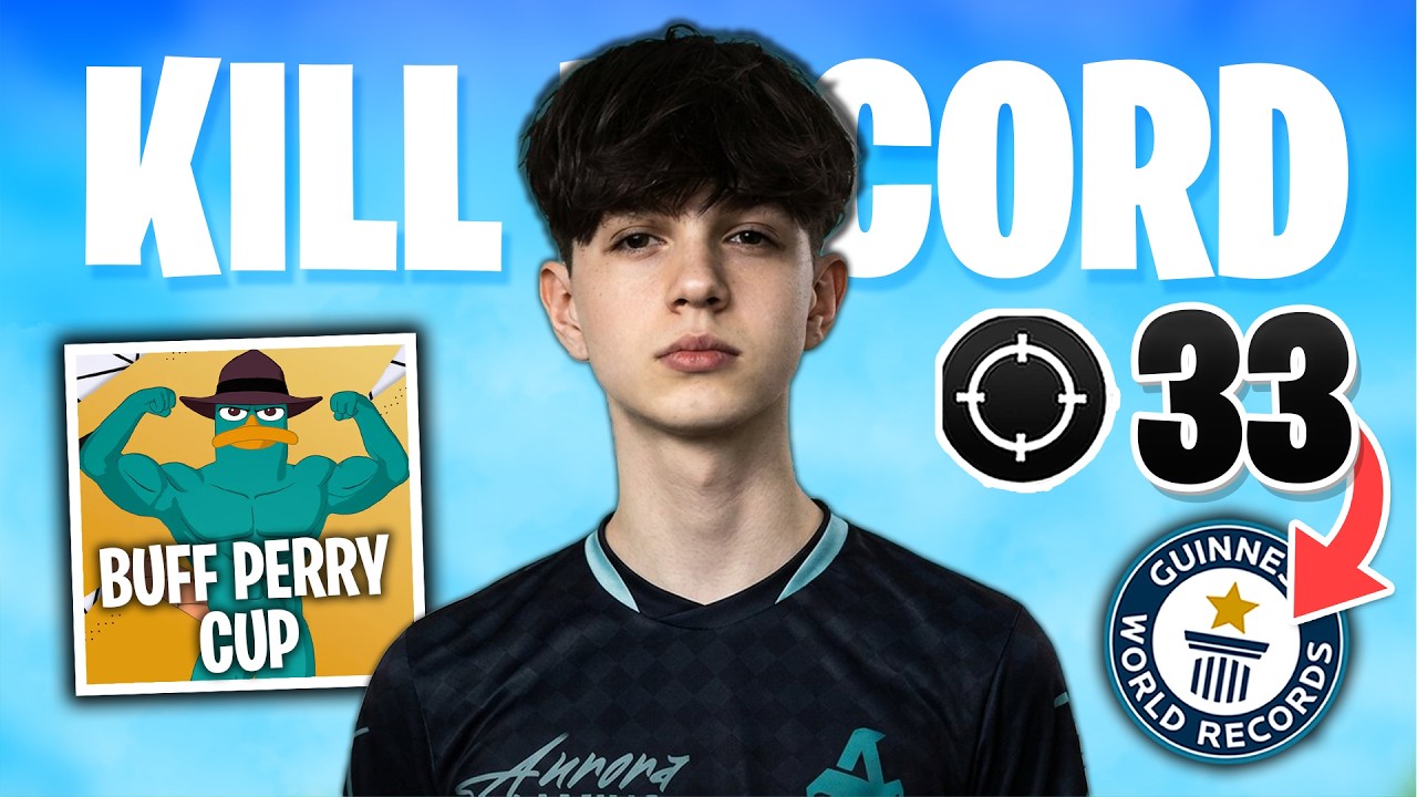 Shxrk BREAKS Solo Buff Perry Cup KILL RECORD (33 KILLS)
