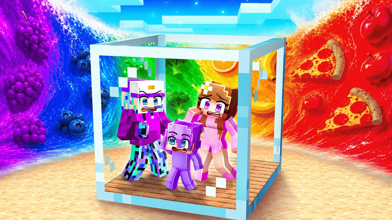 ПРОДУКТОВОЕ ЦУНАМИ против Бункера Судного дня в Minecraft!