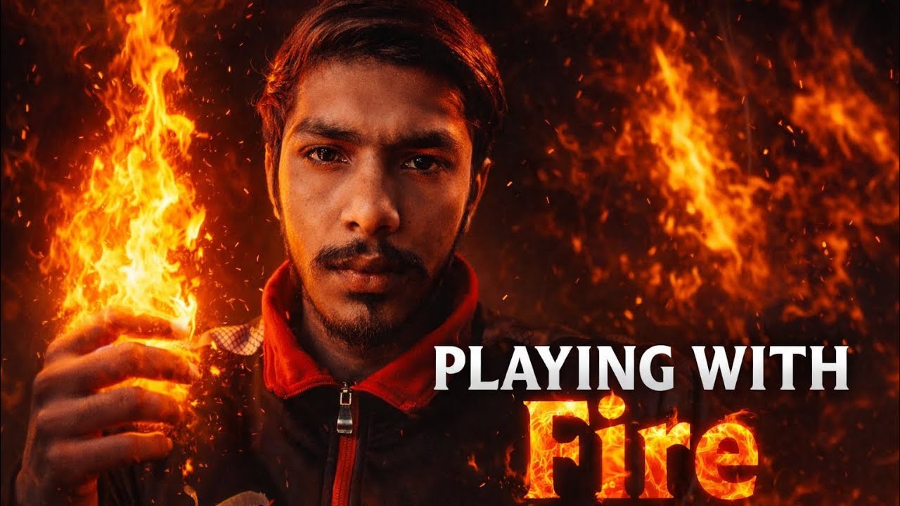  Life Snow Fire 😅 Playing With Fire 🔥 | Read Caoutions First ⚠️ #playingwithfire #experiment 