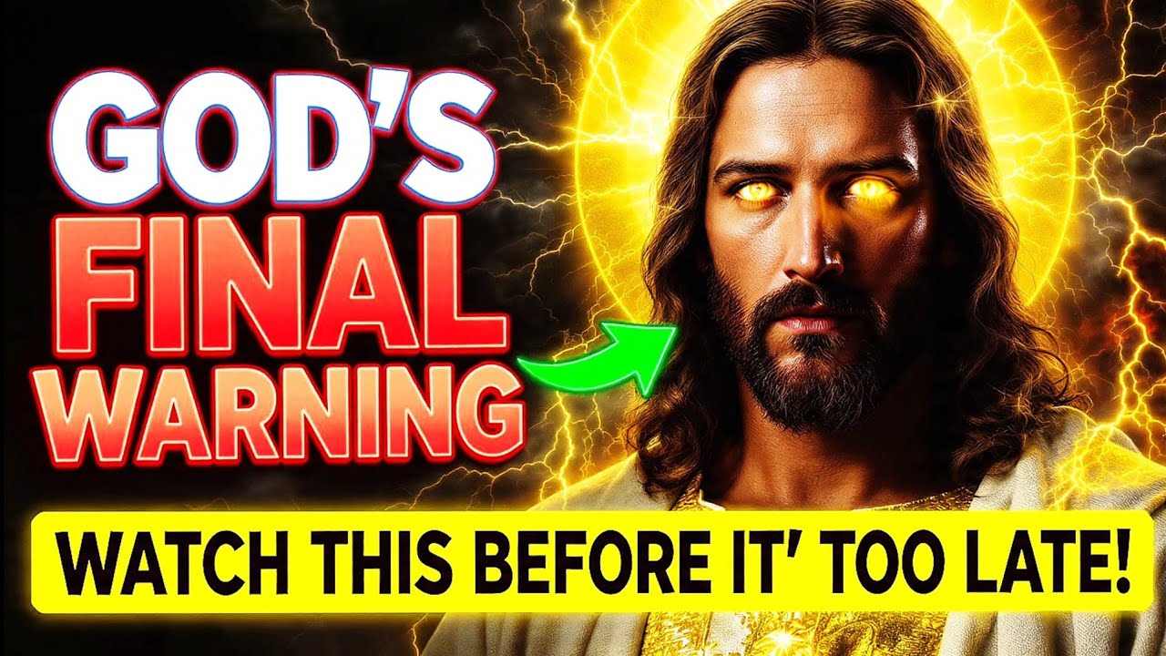 🛑 A Final Call From God — You Need to Watch This Before Time Runs Out | Gods Message Now | God Msg