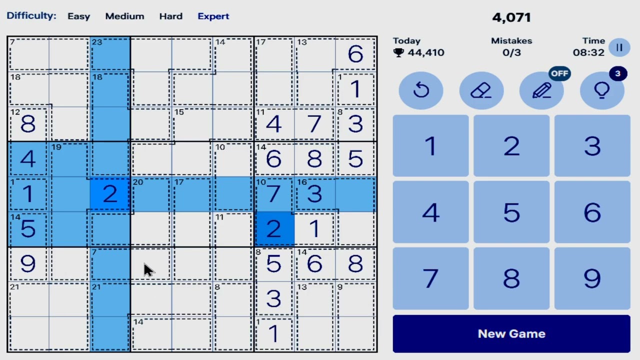 SUDOKU KILLER THIEP 555