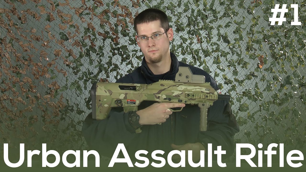 APS Urban Assault Rifle - Multicamo - Airsoft Replica Unboxing PL