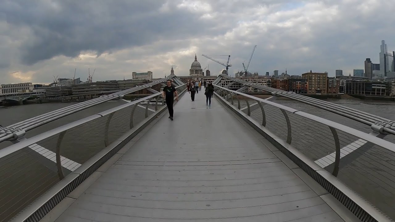 London Walking Tour   Millennium Bridge and Southwark Bridge May 17, 2023
