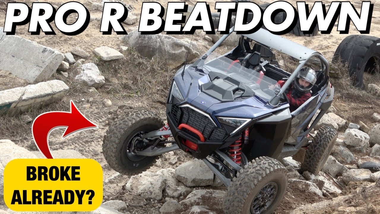 Pro R: первые впечатления, скалы, бездорожье и трасса SXS | УЖЕ СЛОМАЛСЯ?!? | Плюсы и минусы