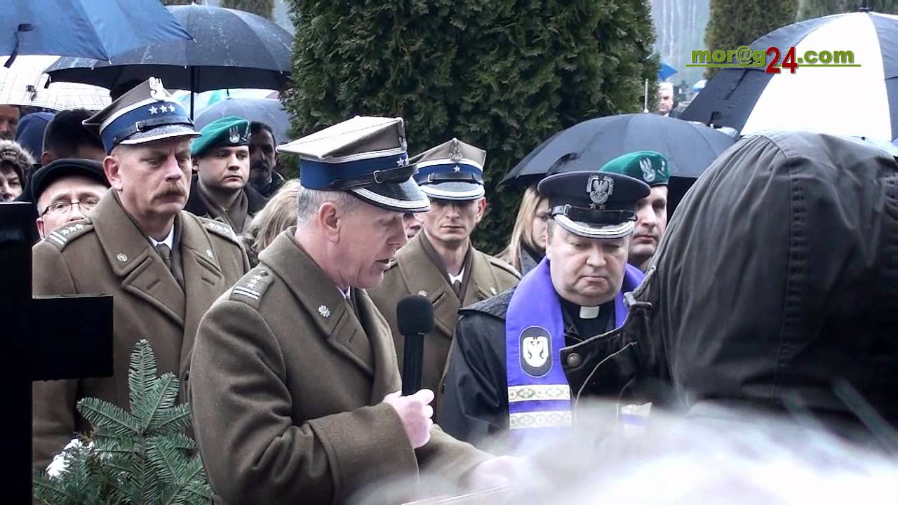 Pożegnanie sierżanta Marcina Szczurowskiego