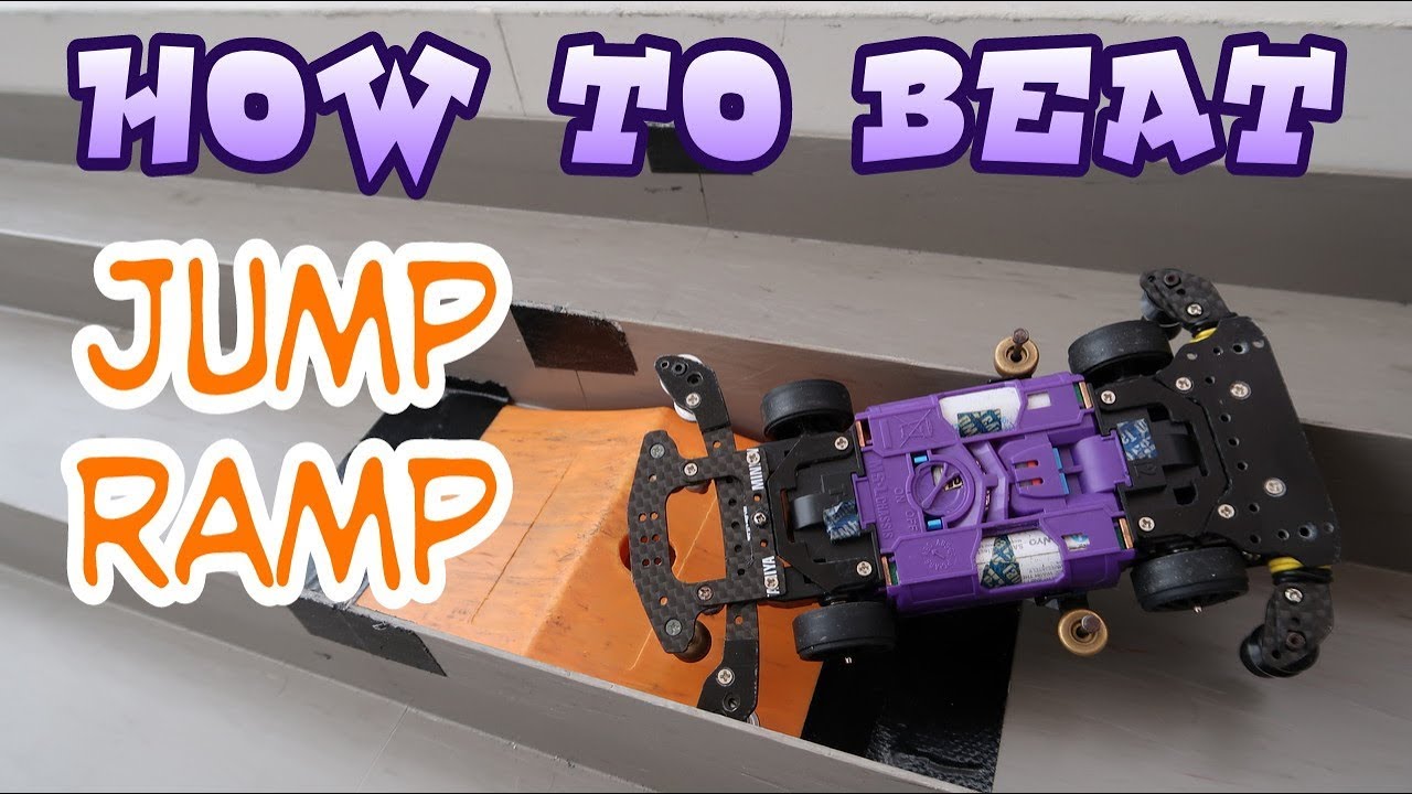 Cara Menaklukan Jump Ramp - How to Beat Jump Ramp【ミニ四駆】Mini 4WD Tamiya Indonesia #100