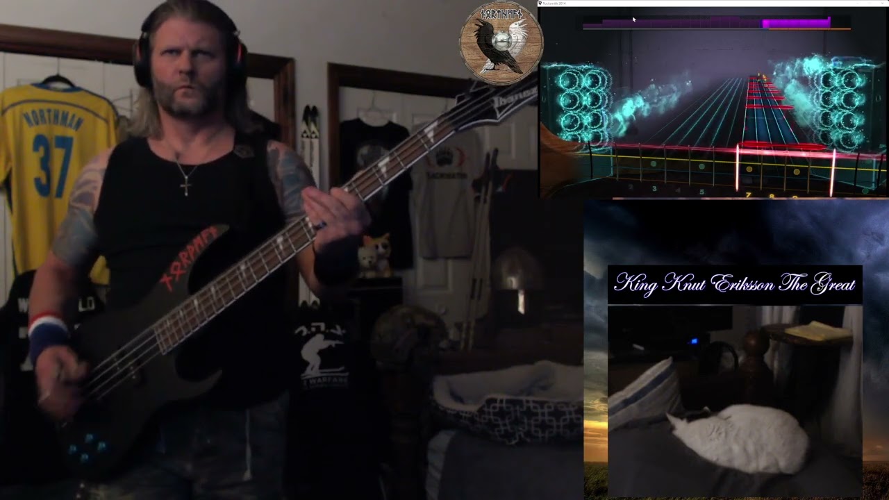 Amon Amarth - Embrace The Endless Ocean {Northman Cover}{Bass Guitar} 99.7% Acc {Please See Details}
