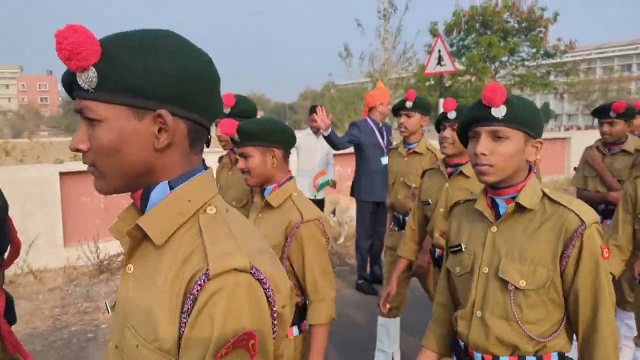 77th Republic Day Celebration at EMRS Ajmer Saundane 