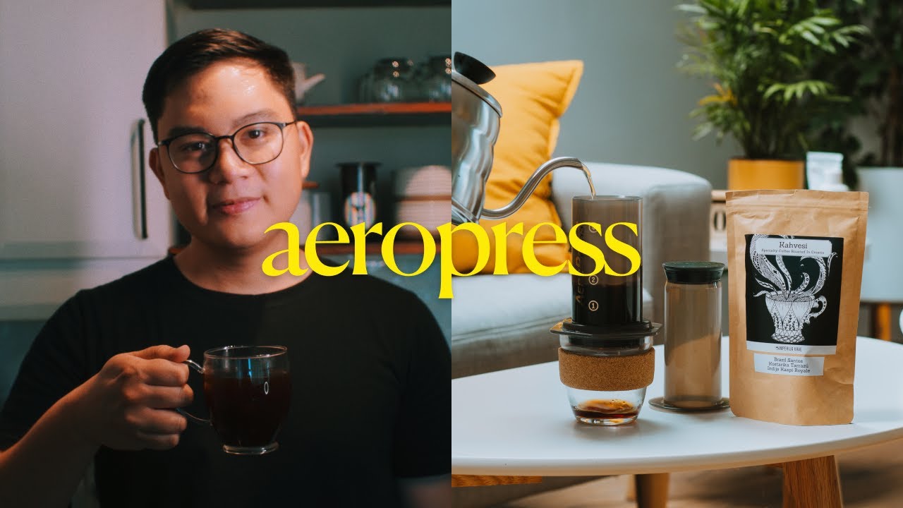 Как заварить кофе в Аэропрессе (не горький) | #caffeNATEd | Нейт Пунзалан