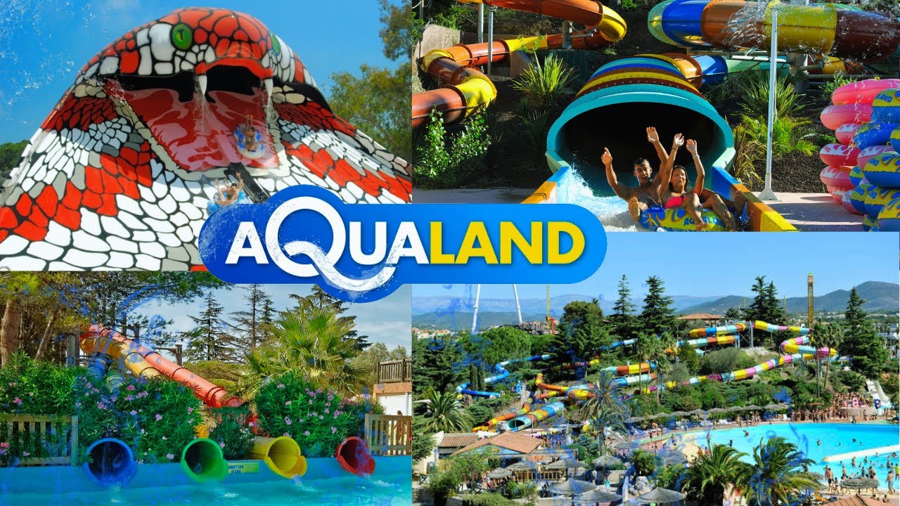 LE PLUS GRAND PARC AQUATIQUE DE FRANCE (AQUALAND FREJUS) !! 🌴🌺