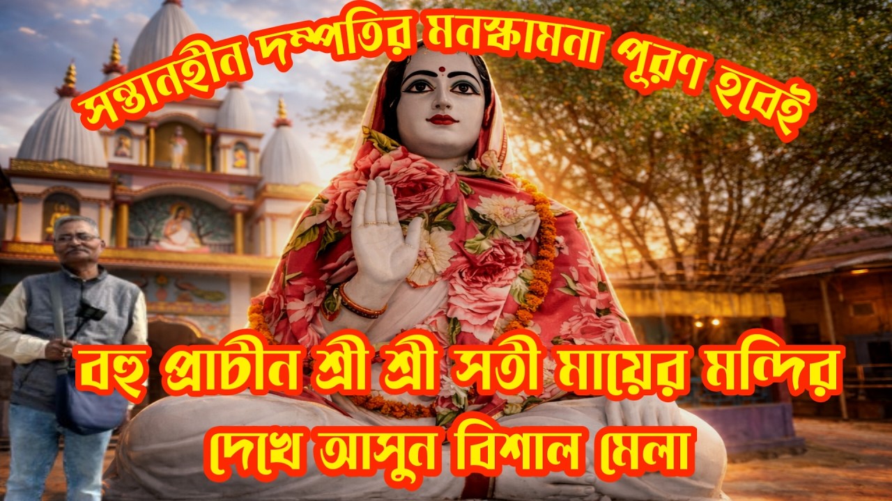 সতী মায়ের মন্দির। কল্যানী ঘোষপাড়া। বিশাল মেলা। মন্দিরের ইতিহাস । A to Z তথ্য জানবেন এই ভিডিওতে।