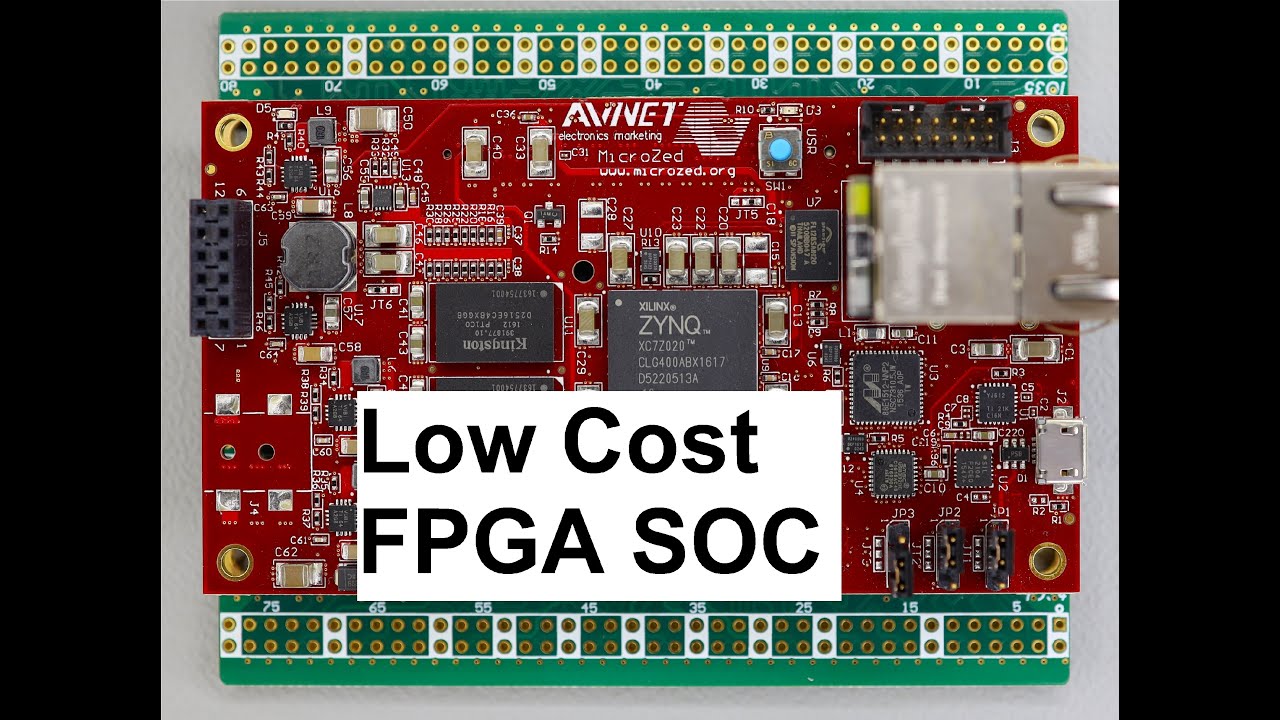 Custom Avnet microZed Xilinx Zynq SOC IO Breakout Board Open Source