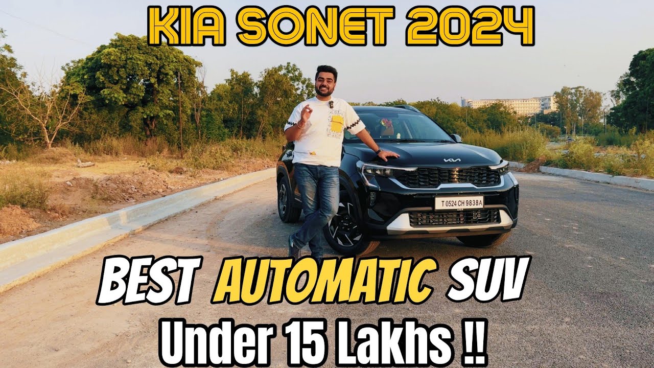 Best Automatic Diesel Car Under 15 Lakhs 🤩 | KIA Sonet HTX 2024