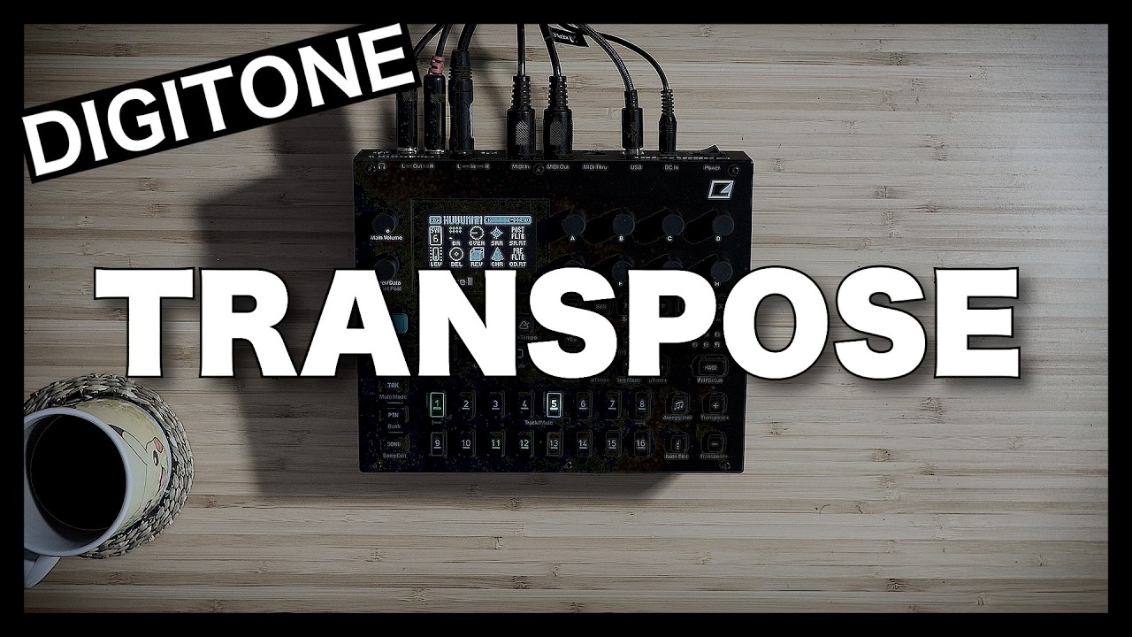 Digitone 2 - Use Pattern Transposition!