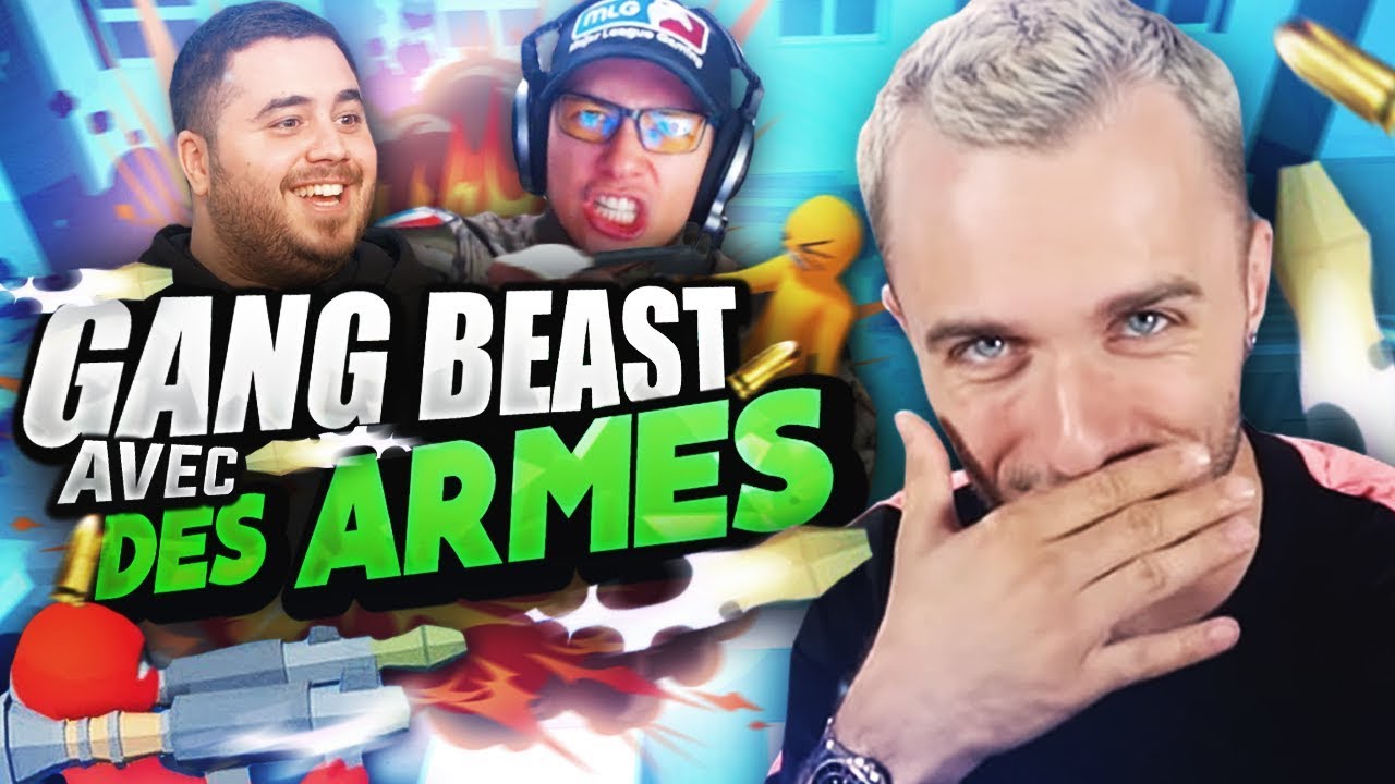 GANG BEASTS AVEC DES ARMES ! 😮 (Havocado ft. Locklear, Doigby)