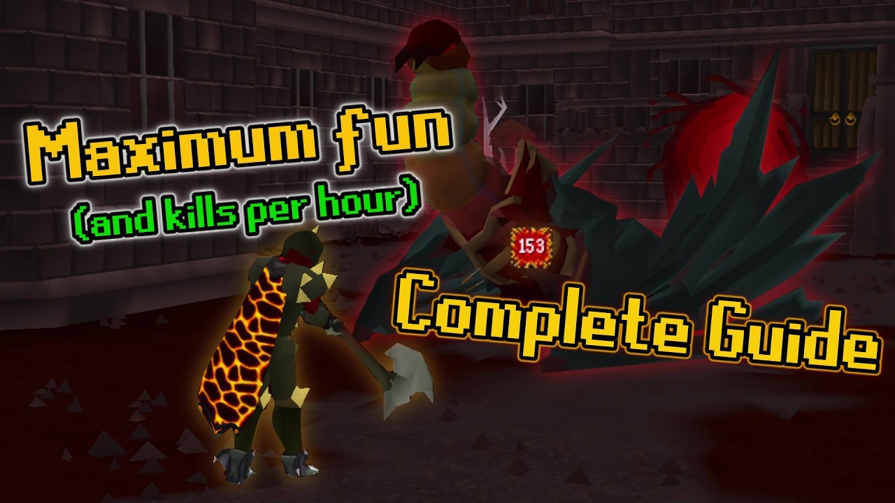 Dharok Is The FUTURE. Complete To The Point Maggot King Guide.
