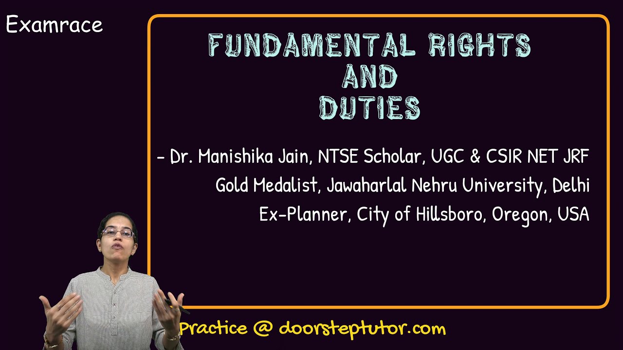 6 Fundamental Rights and 10 Fundamental Duties: Indian Constitution | Political Science