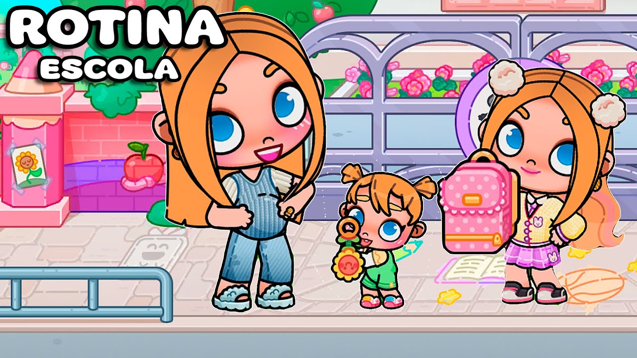 ROTINA VOLTA ÀS AULAS 📚| AVATAR WORLD ROTINAS E HISTÓRIAS PAZU