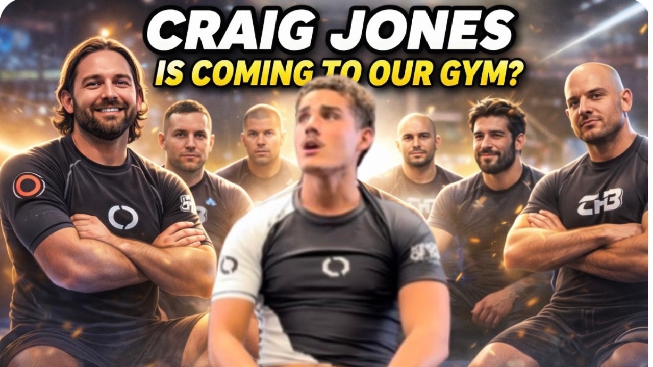 Craig Jones is coming to our gym???