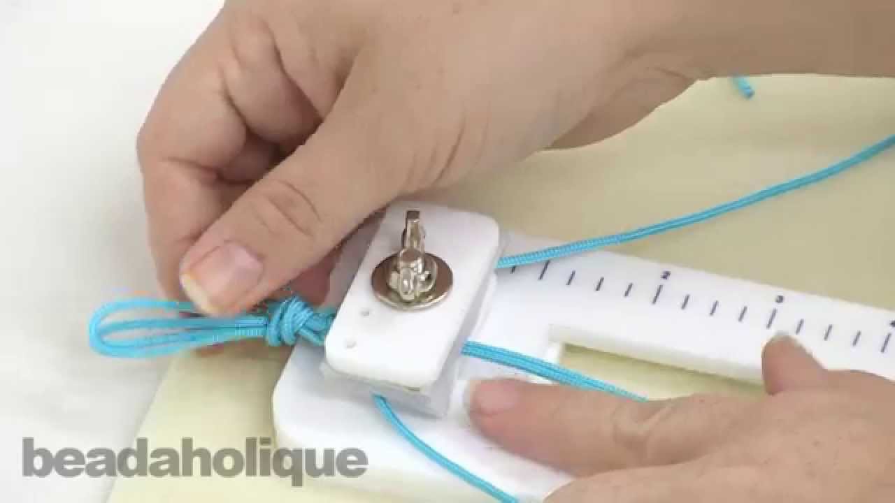 How to Use the Beadalon Tying Station Tool