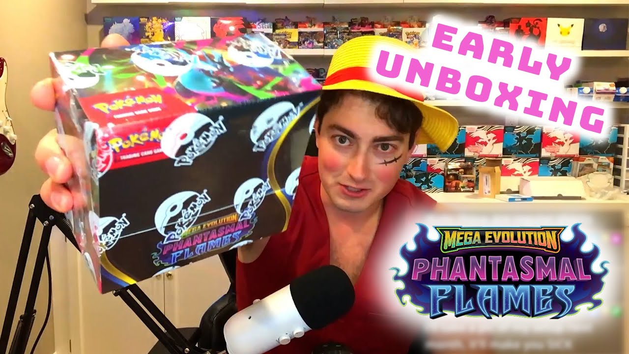 EARLY UNBOXING - Pokemon Phantasmal Flames Booster Box