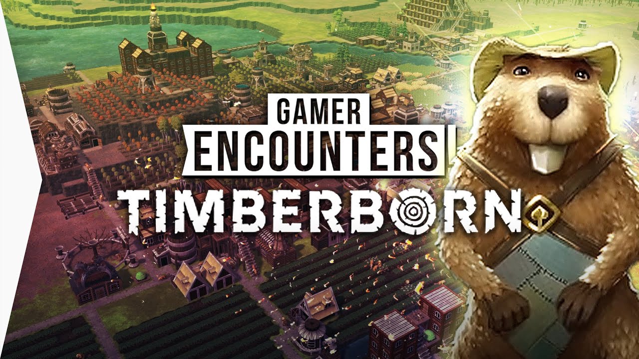 Dam town-building! ► Timberborn - Lumberpunk Beaver Survival City-building Game
