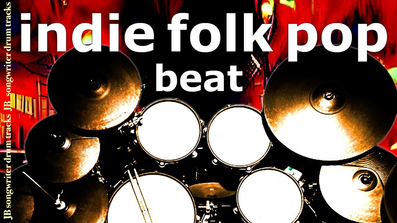 Indie Folk Pop Beat 106 BPM 🥁 JB Drum Backing Track #134